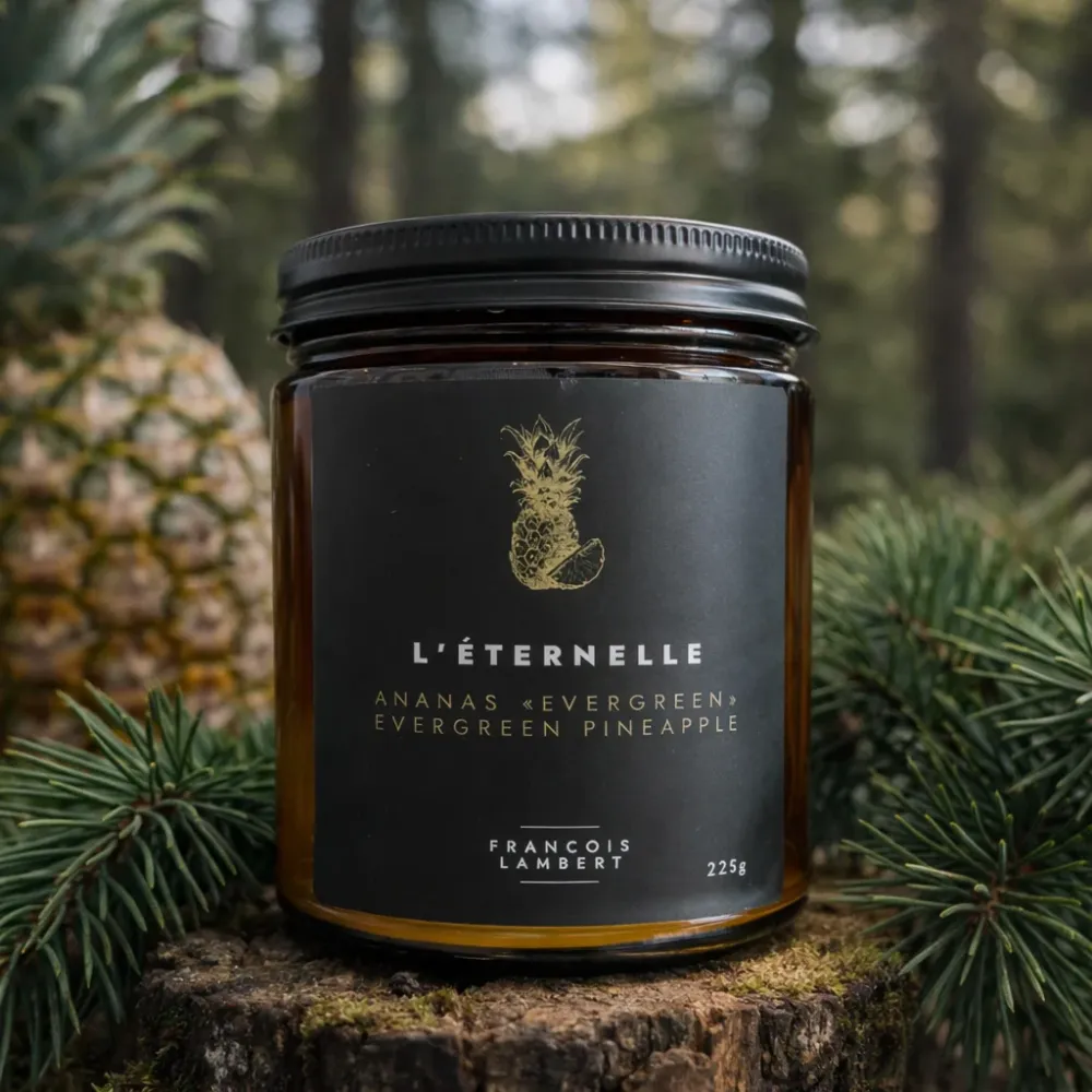 No.25 L'Éternelle - Bougie de soya « Ananas Evergreen » François Lambert
