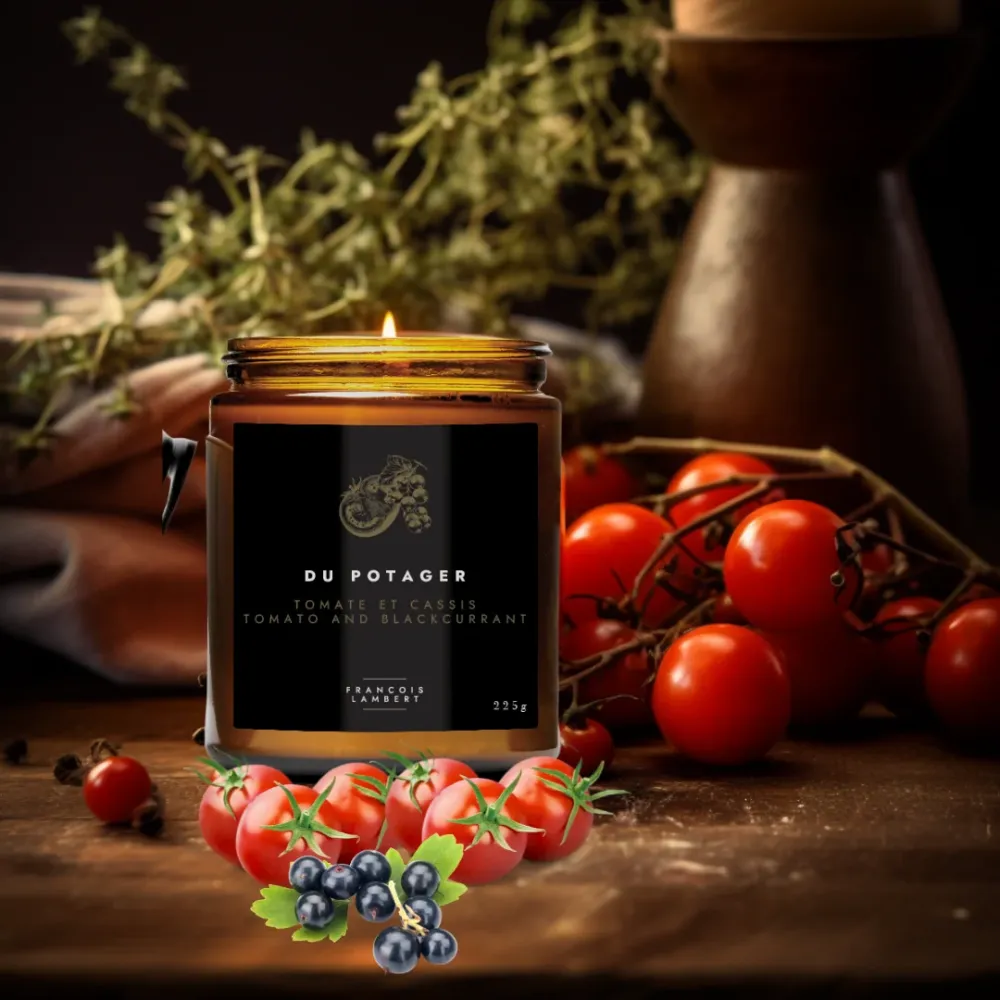 No.53 Du potager - Bougie de soya, Tomate cassis François Lambert