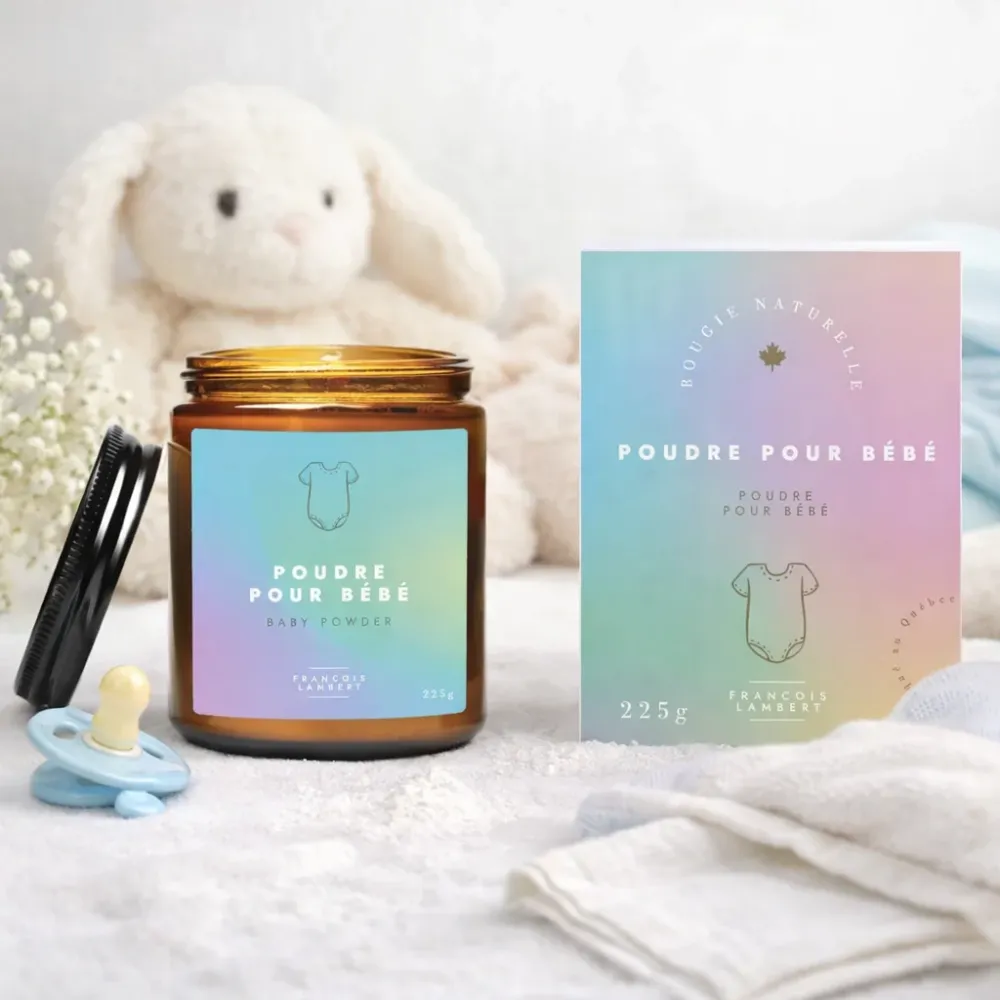 No.56 Bougie de soya - Poudre pour bébé François Lambert