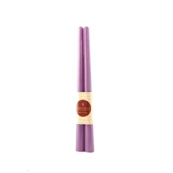 Honey Candles - Paire chandelles allongées 12po - 13 couleurs Naturel