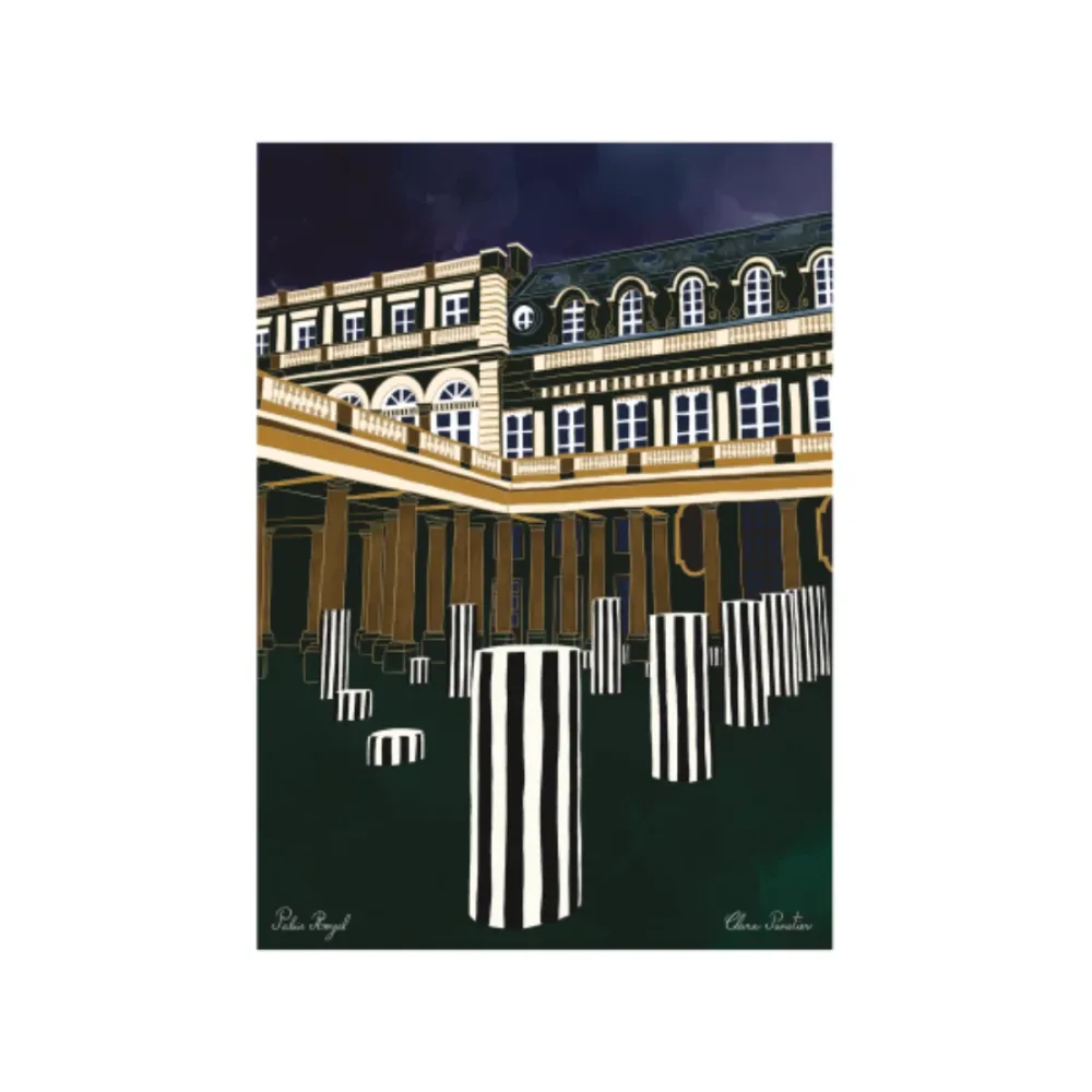 Affiche Palais Royal - Clara Panetier Image Republic