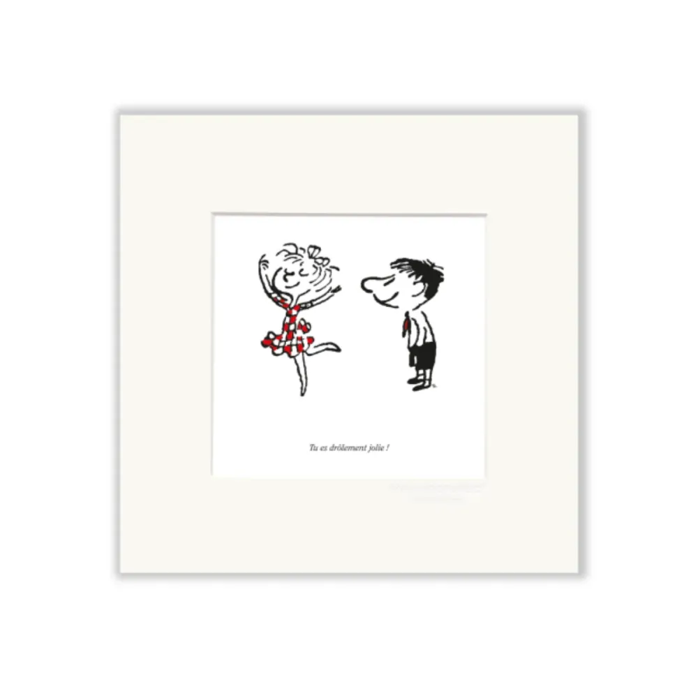 Affiche Le Petit Nicolas Jolie - 22 x 22 cm Image Republic