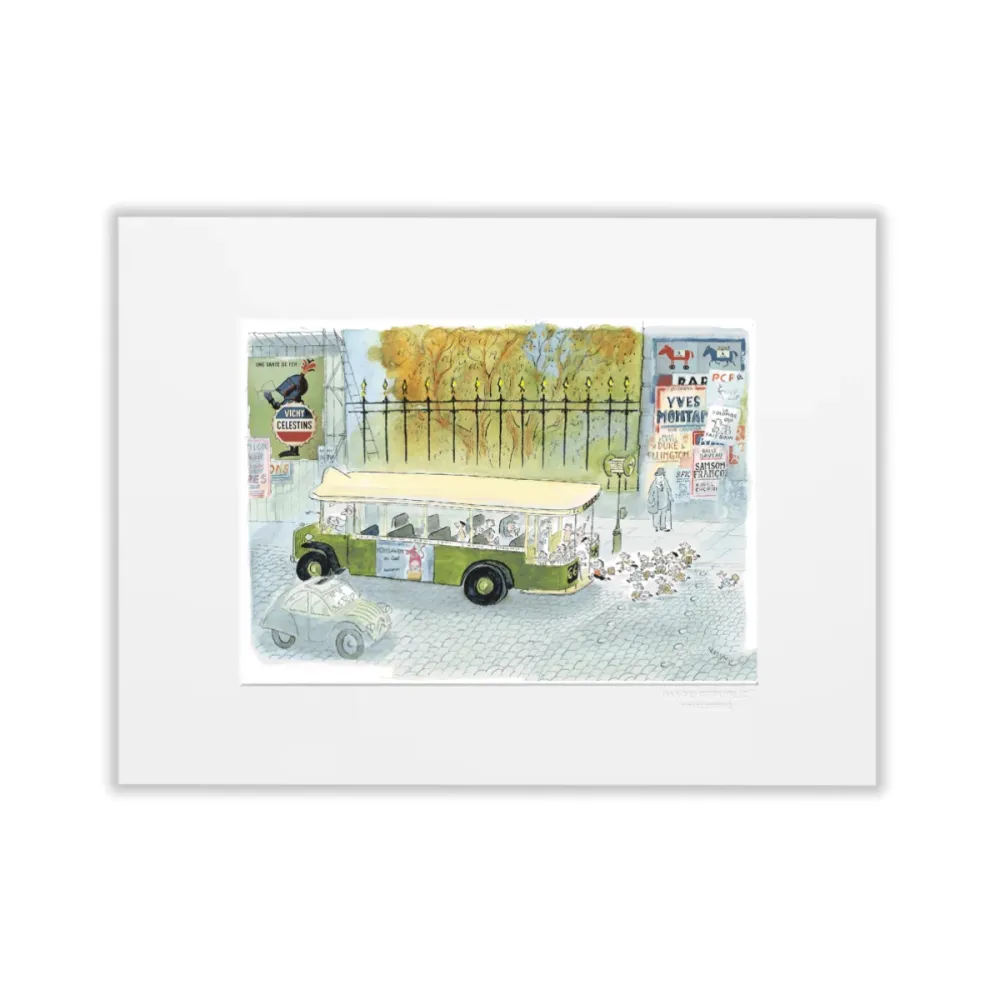 Affiche Sempé Lignes 66 - 30 x 40 cm Image Republic