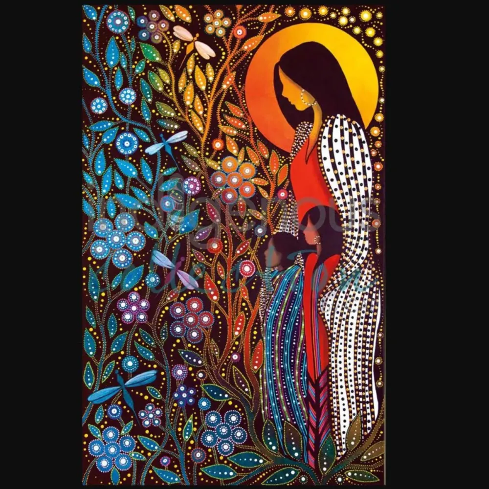 Poster Chaque Enfant Compte, Betty Albert Indigenous