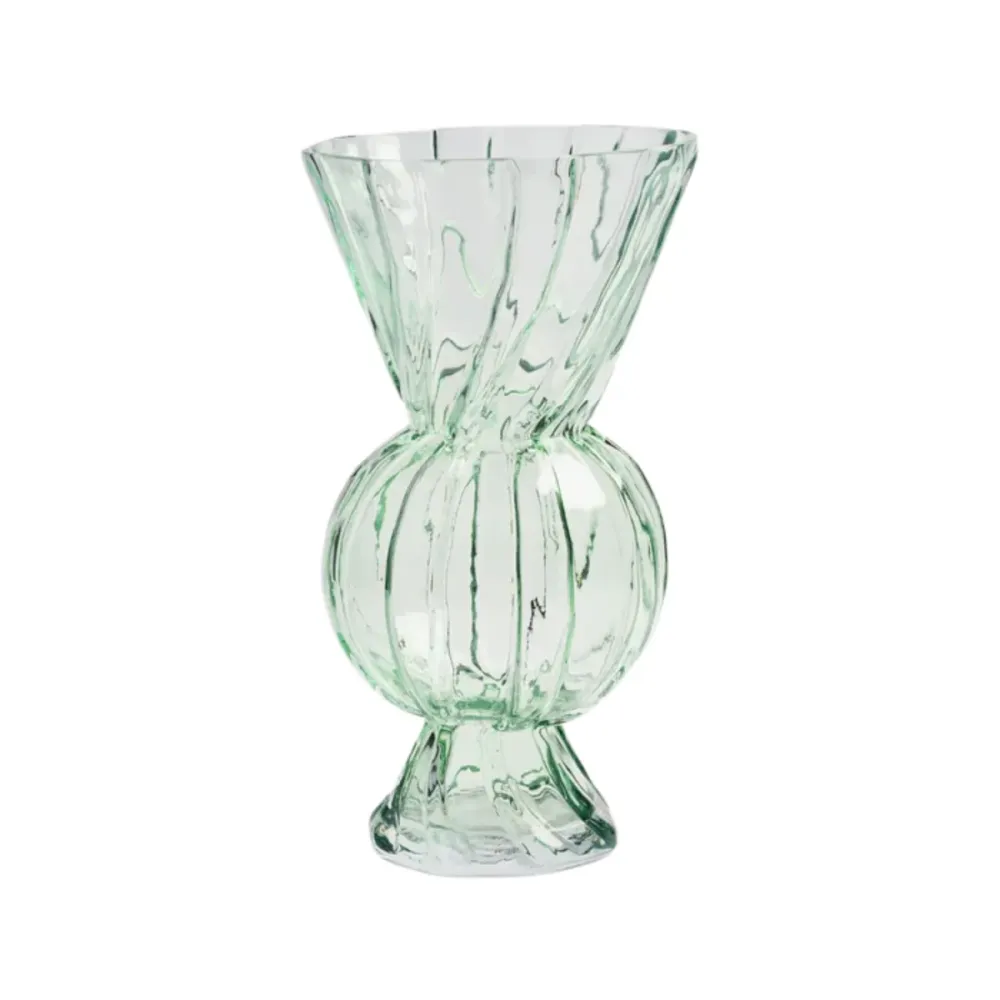 Vase Rhombic en verre &klevering