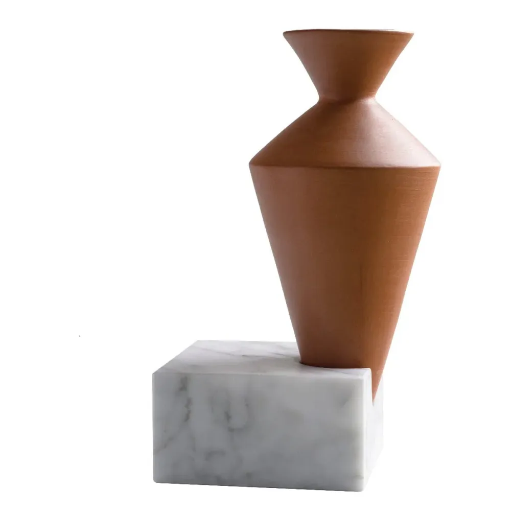 Vase en terre cuite TRASCORSO grand modèle LA CASA DI PIETRA