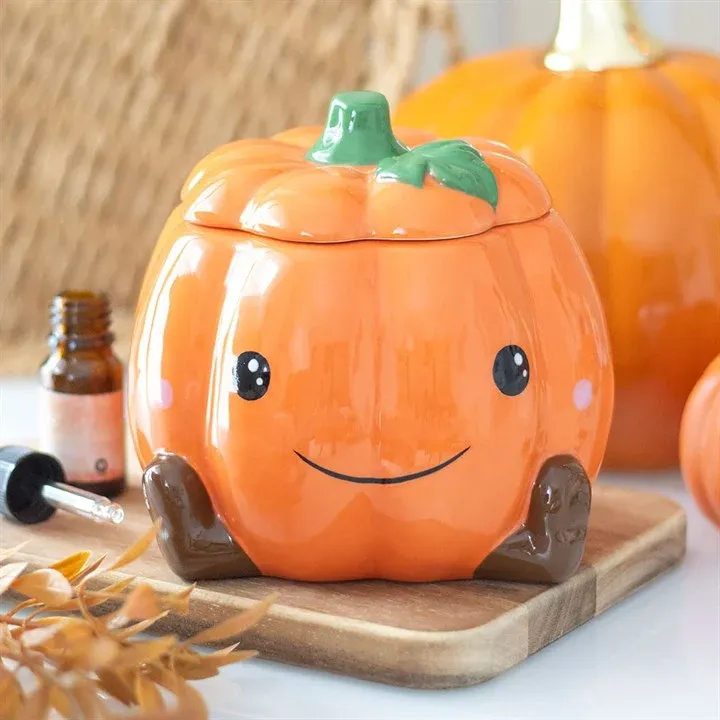 Brûleur Citrouille Tout Mignon 🎃🍂 Les bougies d'Andy