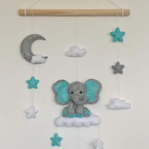 Décoration murale éléphant. Cadeau de naissance fait main Ma boutique