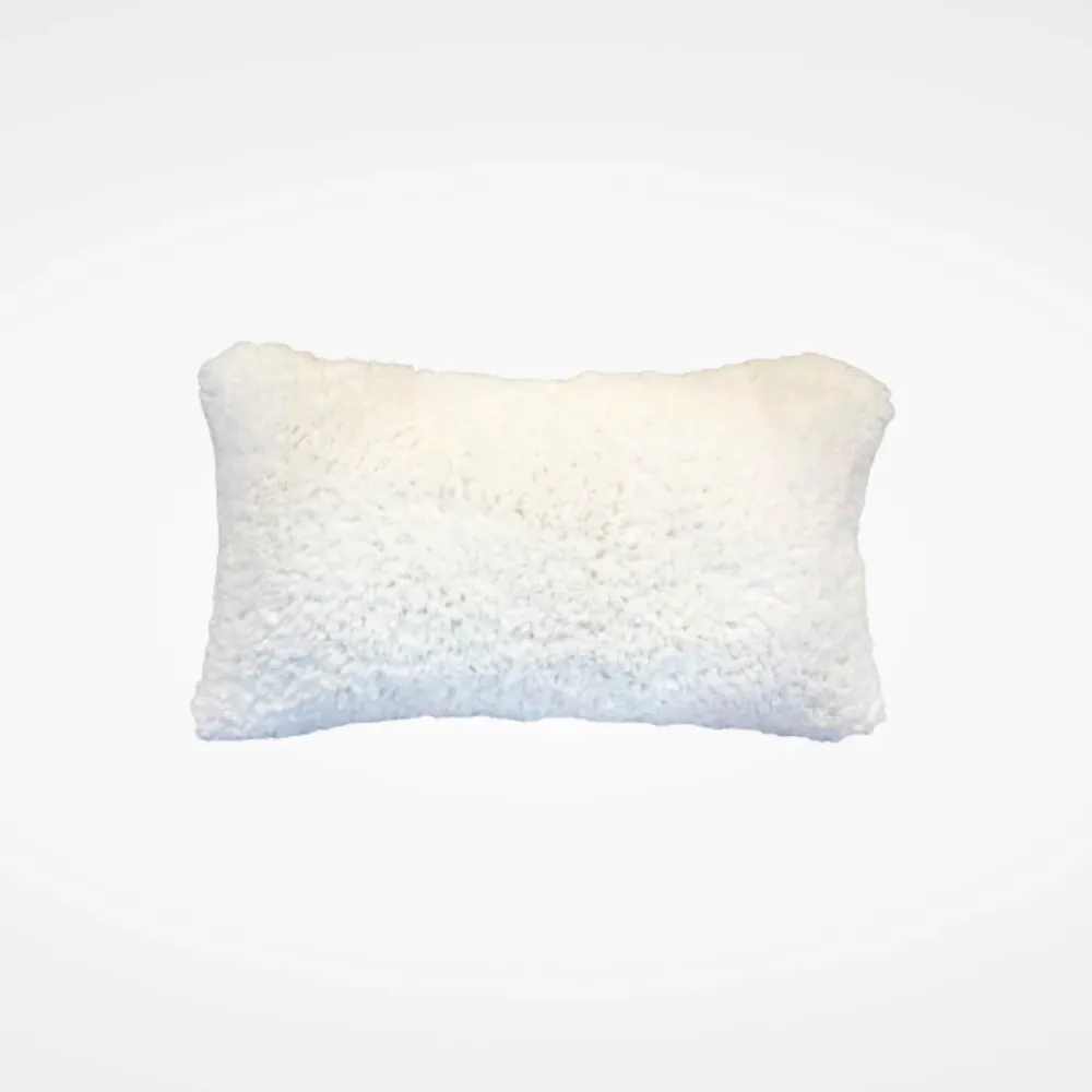 Housse de coussin en fausse fourrure façon mouton - différentes tailles Maison Evelyne Prélonge
