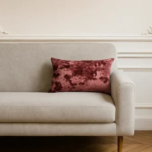 Housse de coussin en velours moiré - différentes tailles Maison Evelyne Prélonge