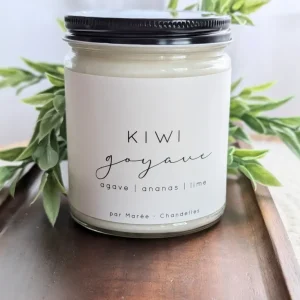 Chandelle de soya | Kiwi goyave | Marée Chandelles