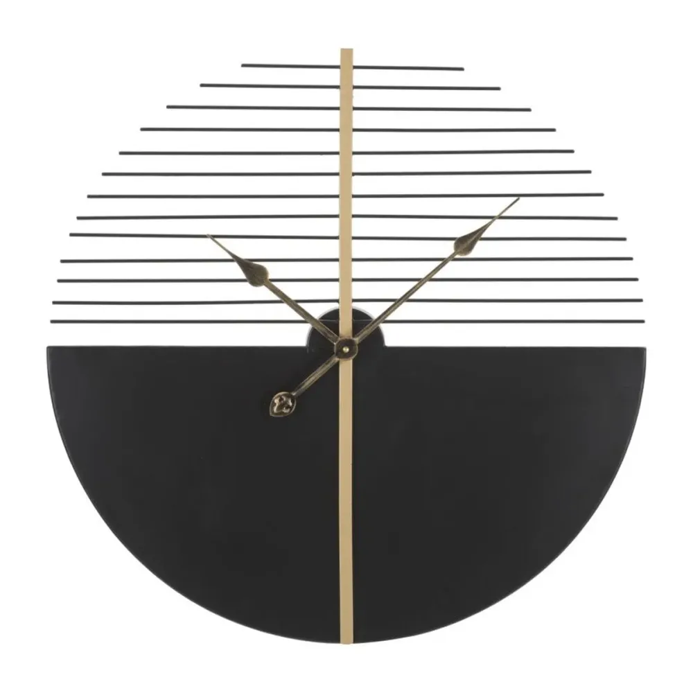 Horloge murale géométrique ronde – Élégante horloge décorative Mauro Ferretti