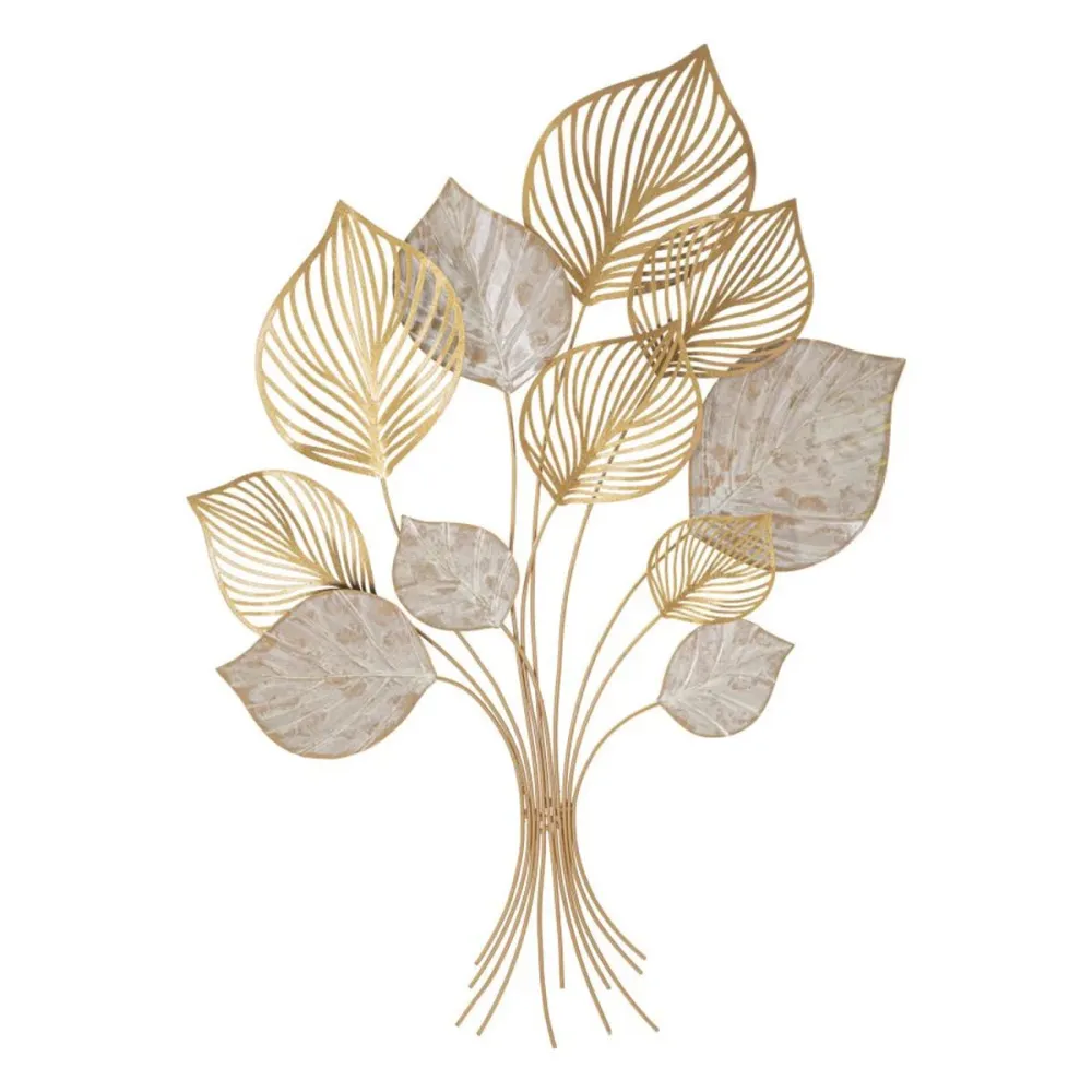 Panneau 3D Feuille Sculptée – Décoration Murale Élégante Inspirée par la Nature Mauro Ferretti