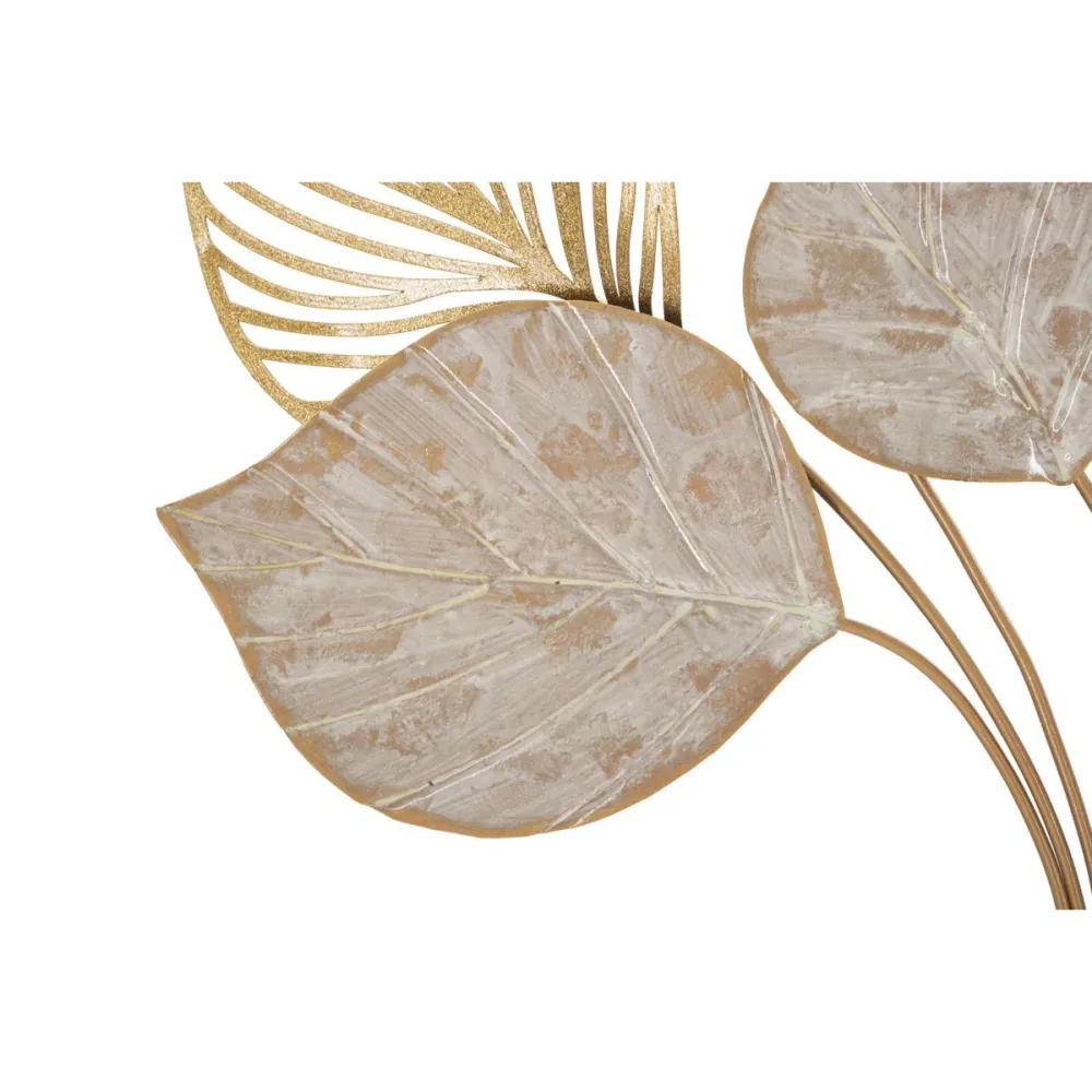 Panneau 3D Feuille Sculptée – Décoration Murale Élégante Inspirée par la Nature Mauro Ferretti