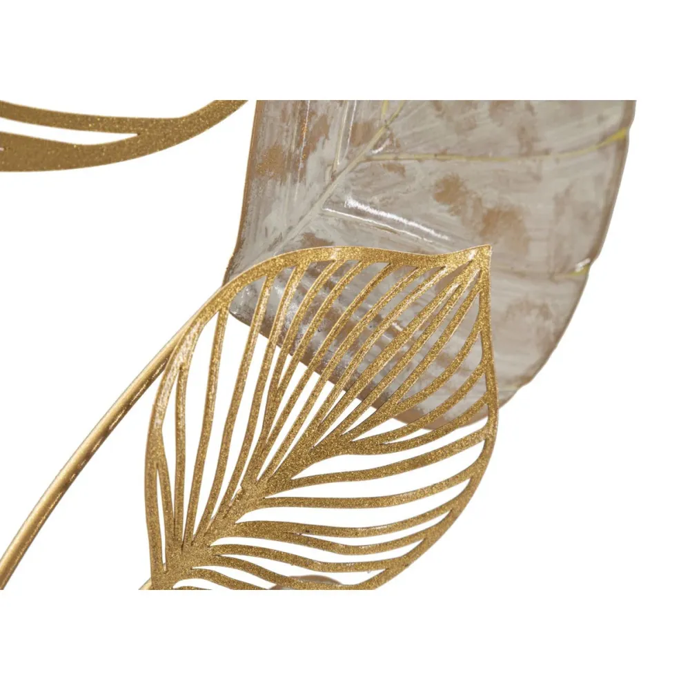 Panneau 3D Feuille Sculptée – Décoration Murale Élégante Inspirée par la Nature Mauro Ferretti