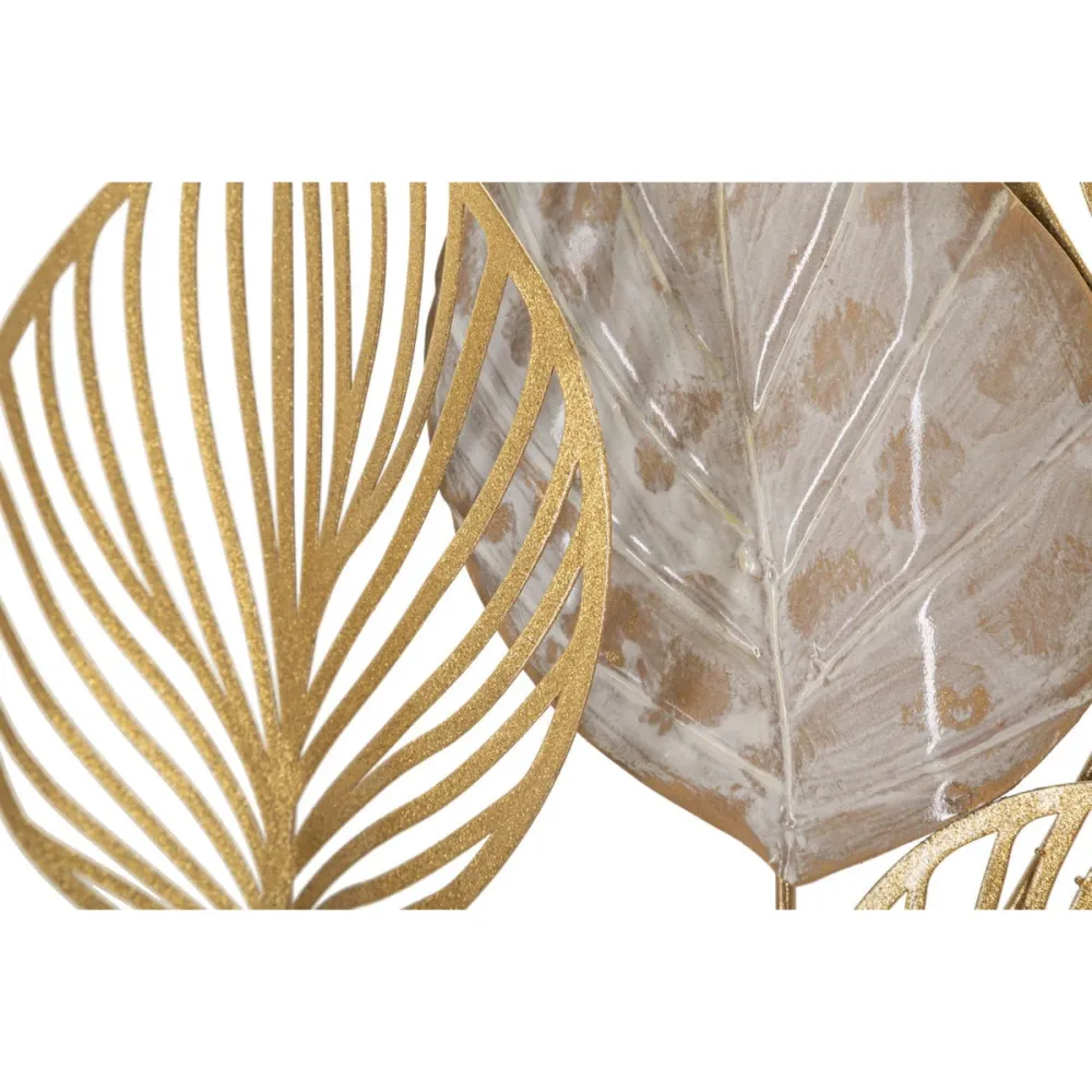 Panneau 3D Feuille Sculptée – Décoration Murale Élégante Inspirée par la Nature Mauro Ferretti