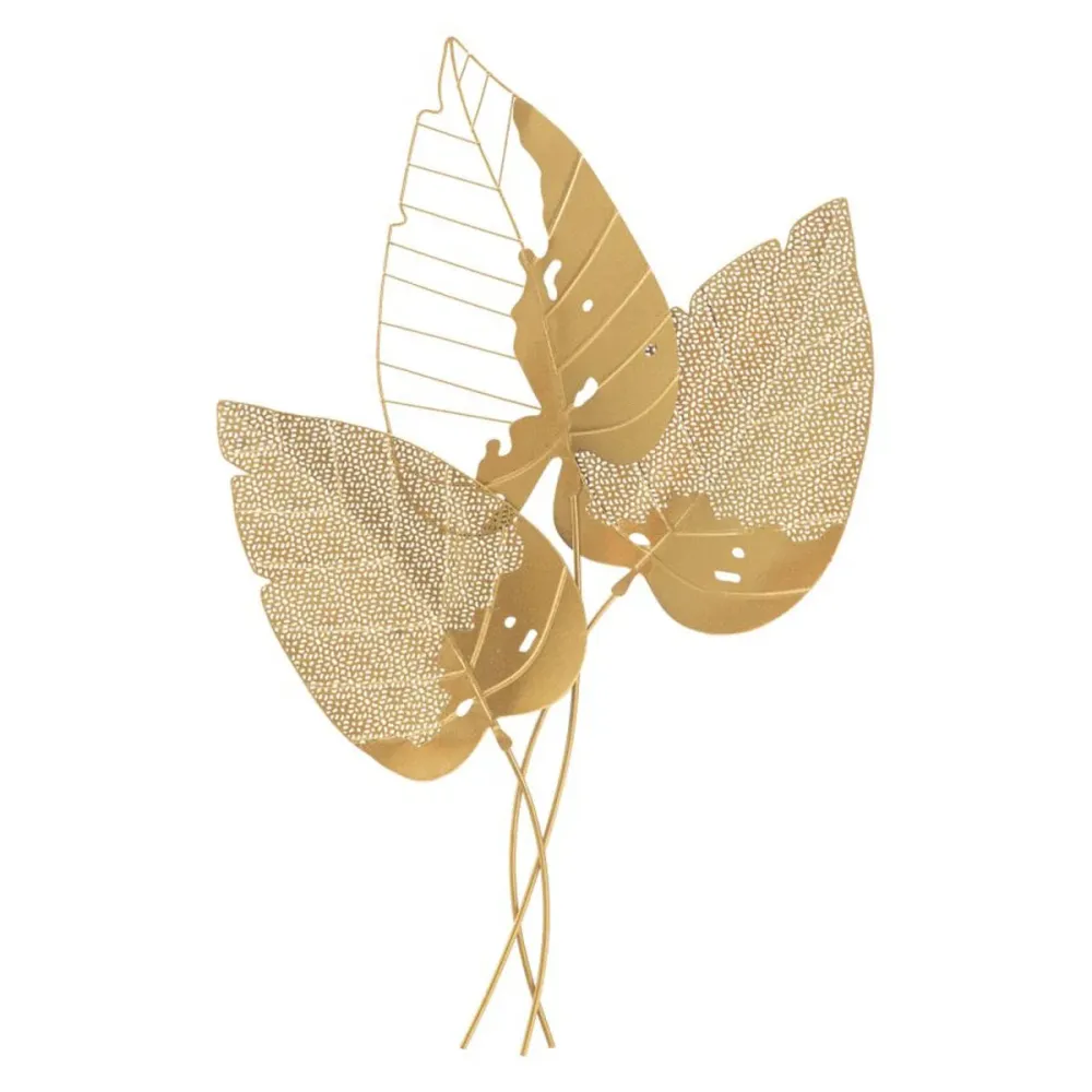 Panneau sculpté de feuilles détaillées – Décoration murale artistique en 3D Mauro Ferretti