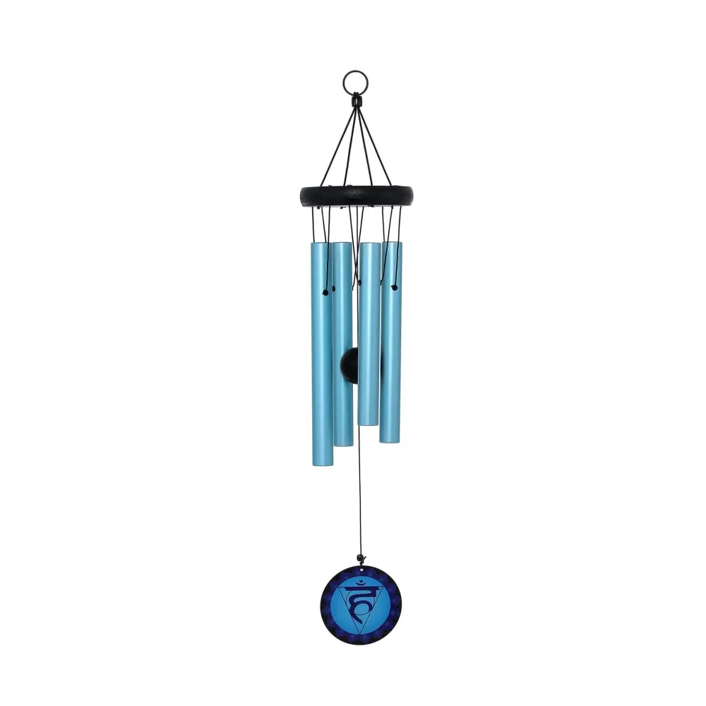 Carillon bleu chakra de la gorge - 60CM Nature's Melody