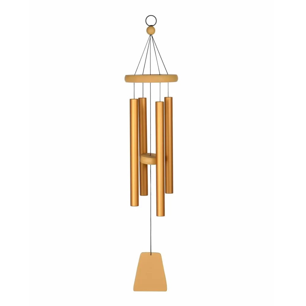 Carillon à couleur unie Orange - 60CM Nature's Melody