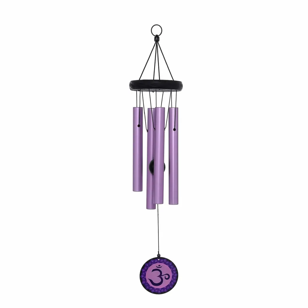 Carillon mauve chakra de la couronne - 60CM Nature's Melody