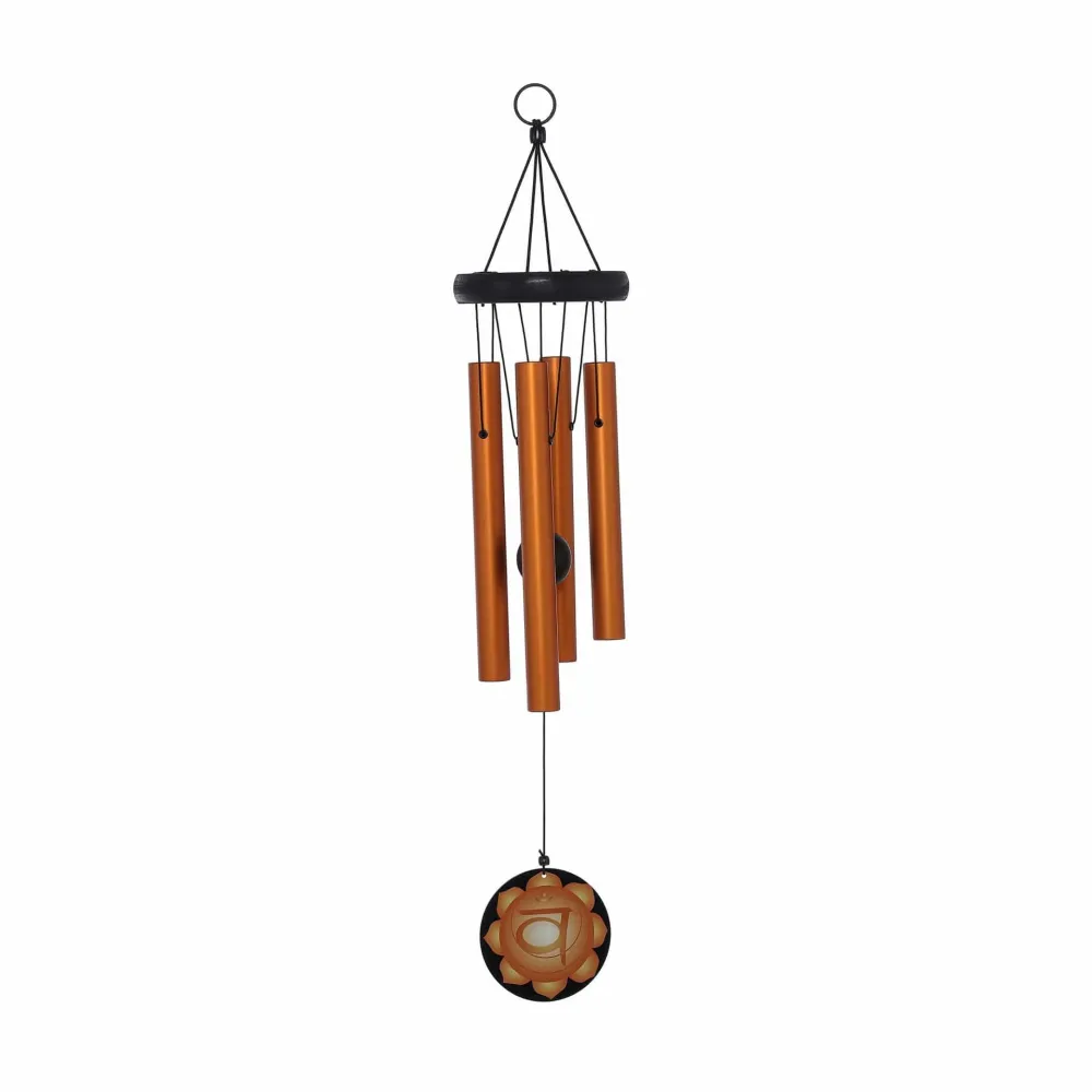 Carillon orange chakra sacré - 60CM Nature's Melody
