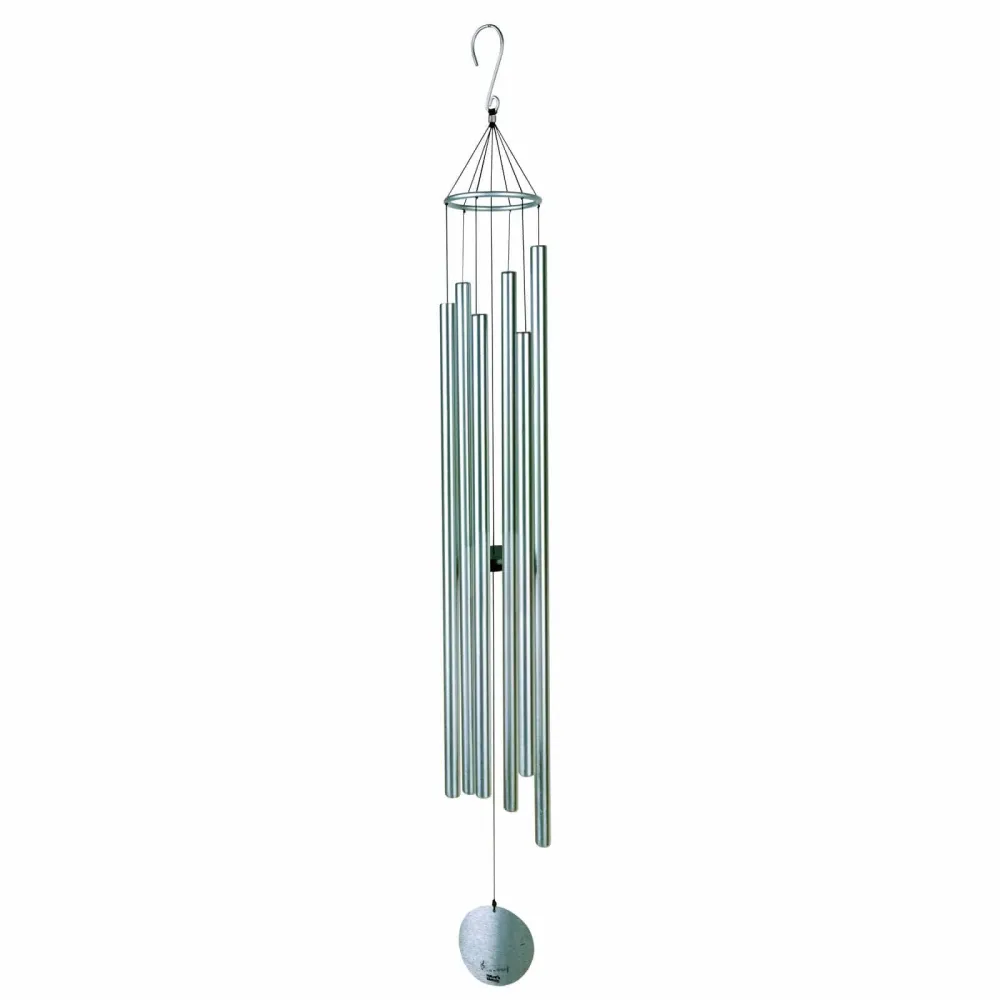 Carillon à vent Aureole Tunes Argent - 106CM Nature's Melody