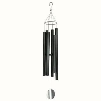 Carillon à vent Aureole Tunes Noir - 90CM Nature's Melody