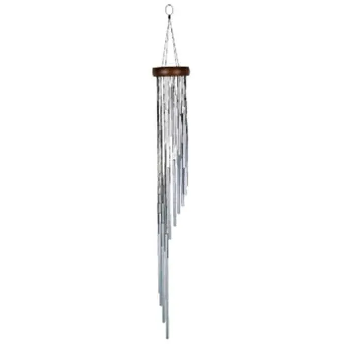 Carillons à vent Spirale Argent - 89CM Nature's Melody