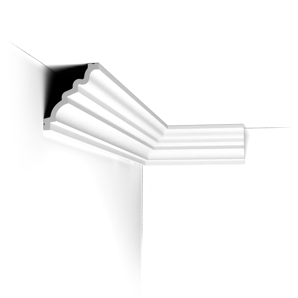 C326 MANOIR corniche plafond Orac Decor - 9,0x10,5x200cm (h x p x L) - moulure décorative polyuréthane
