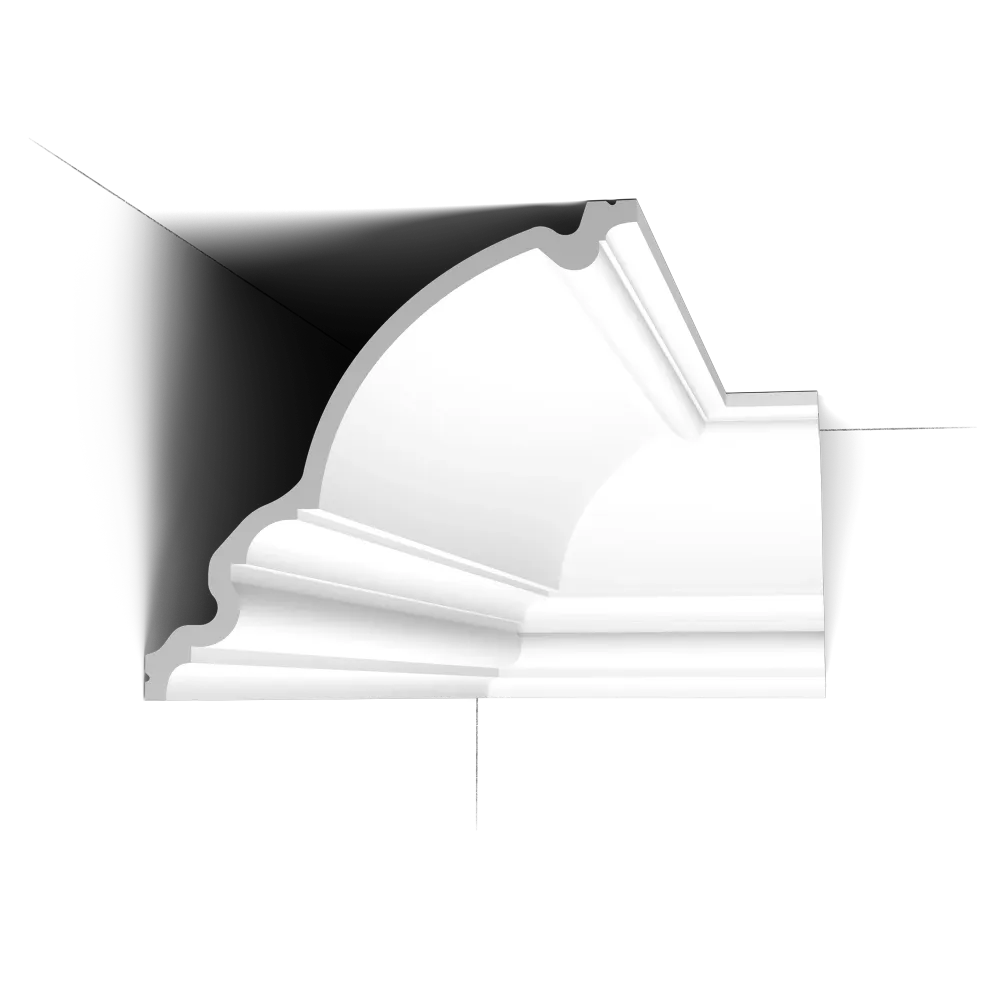 C336 Corniche plafond polyuréthane Orac Decor Luxxus - 27x26x200cm (h x p x L) - moulure décorative