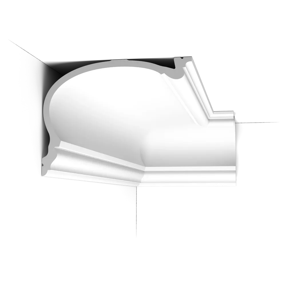 C343 Corniche Heritage XL plafond polyuréthane Orac Decor Luxxus- 19x25cm (h x p) moulure décorative