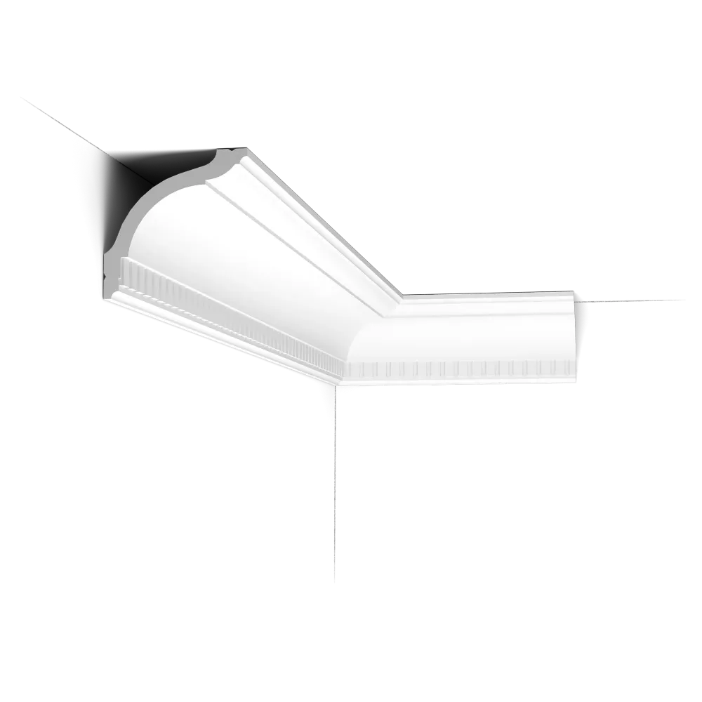 CX129 Corniche plafond Orac Decor - 9,5x9,5x200cm (h x p x L) - moulure décorative polymère