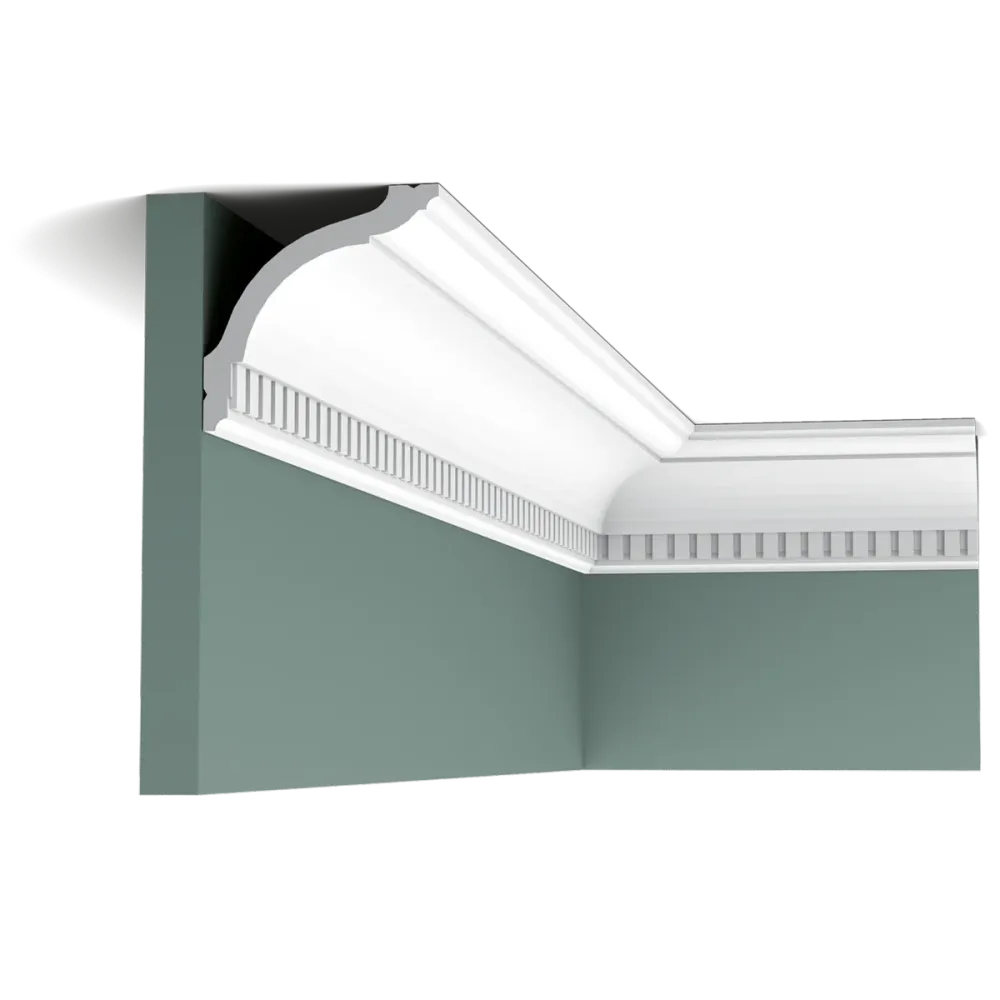 CX129 Corniche plafond Orac Decor - 9,5x9,5x200cm (h x p x L) - moulure décorative polymère