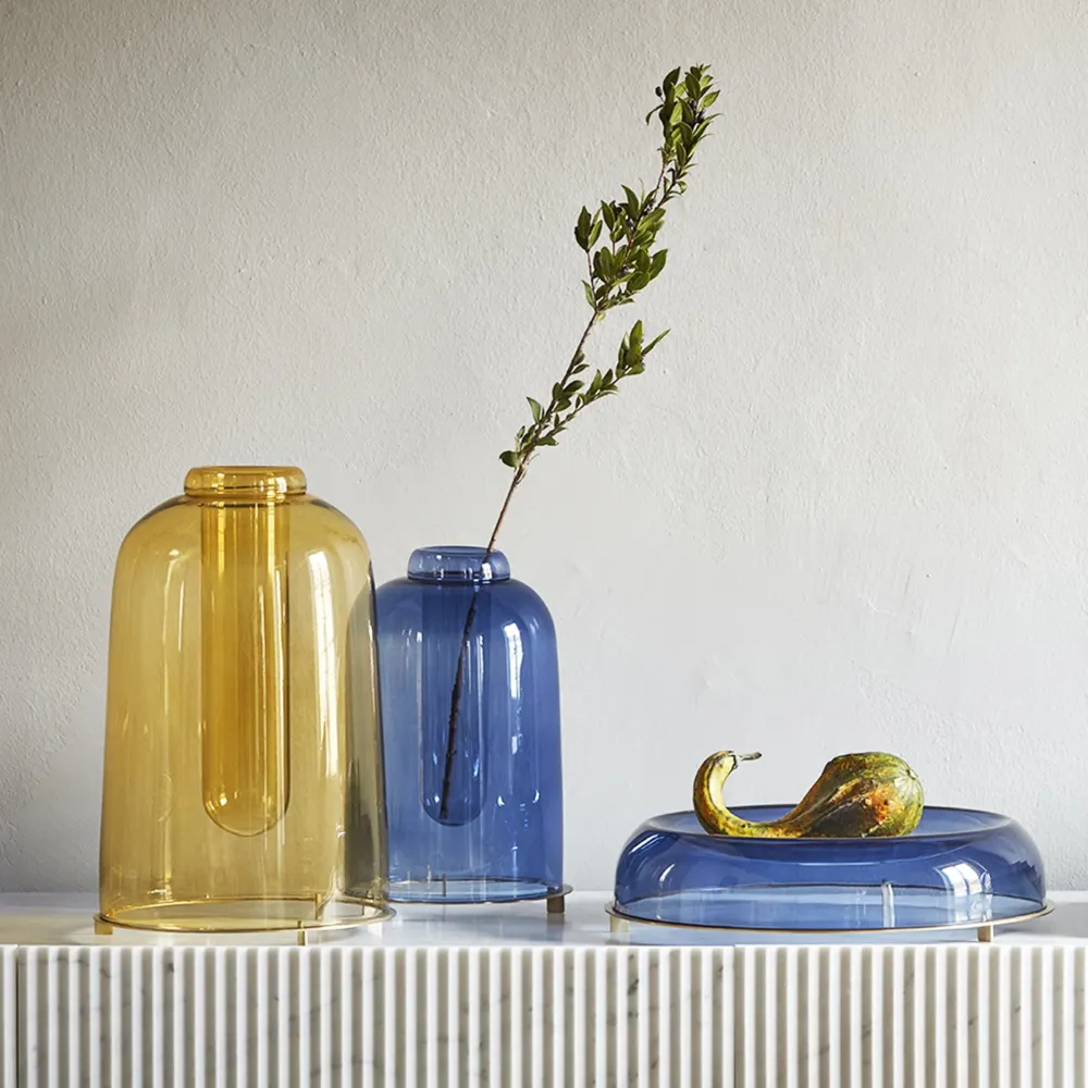 Vase en verre soufflé TALL par Neri & Hu pour Paola C