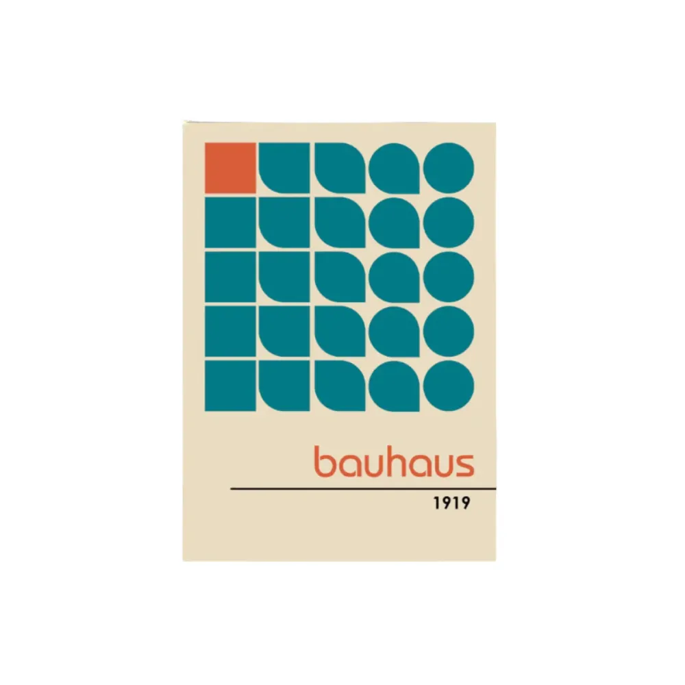 Affiche Bauhaus - Transform Ausstellung 1923 PSTR Studio