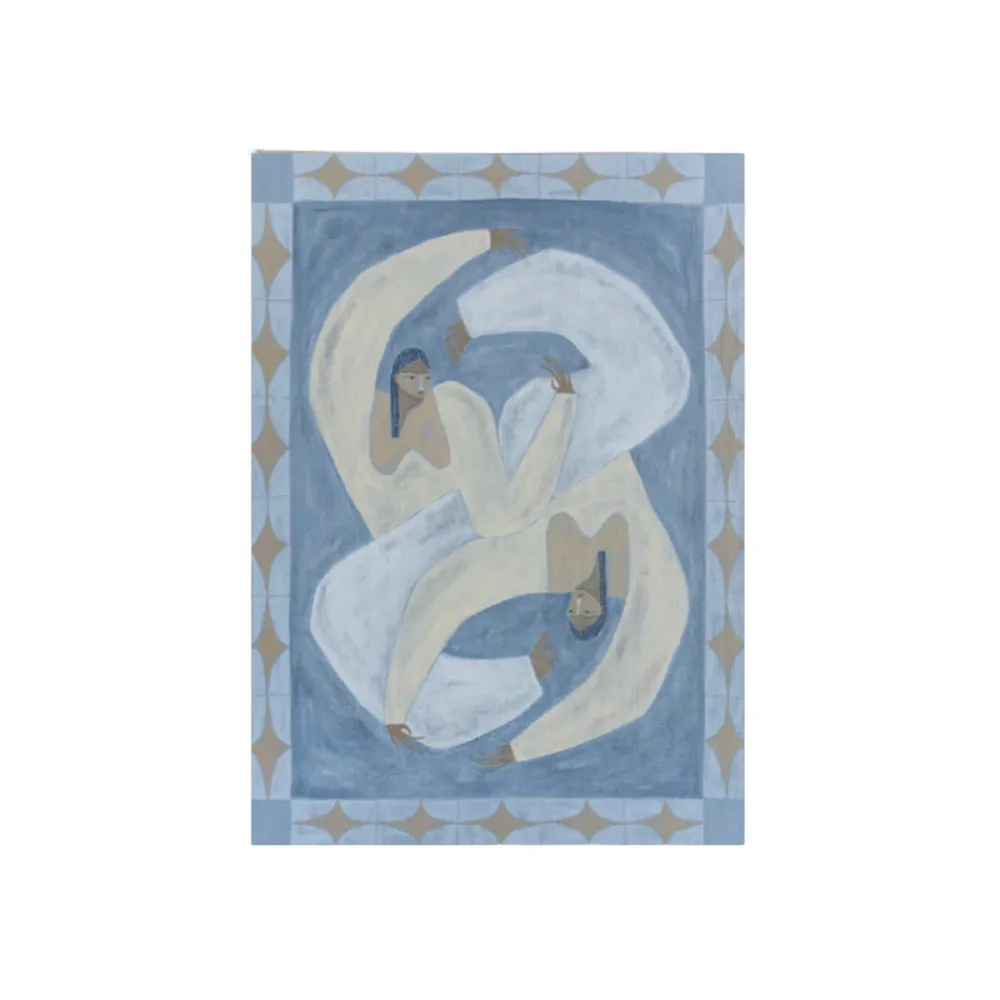 Affiche Camille Jouarre - Onde Bleue PSTR Studio