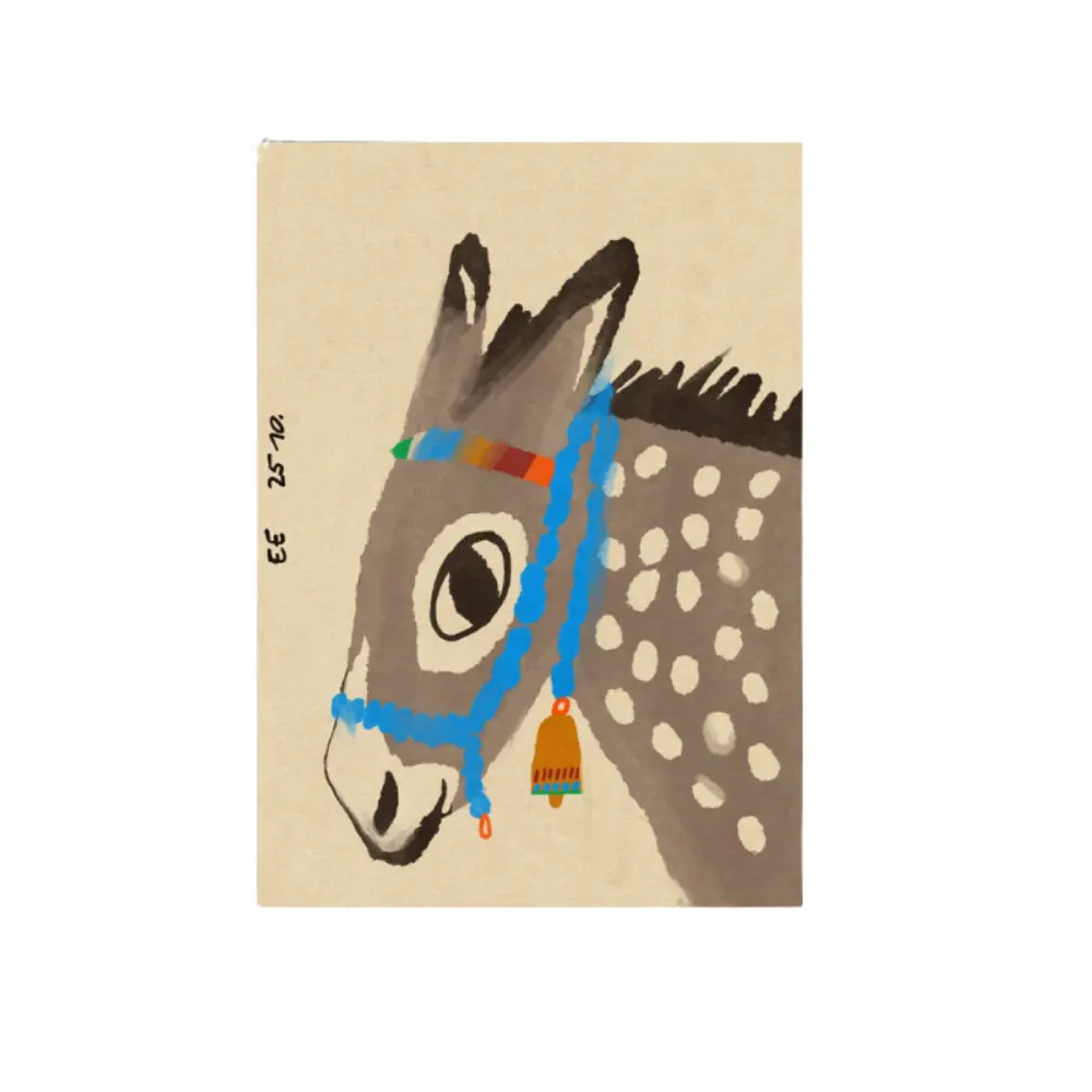 Affiche Enikő Eged - Little Donkey PSTR Studio