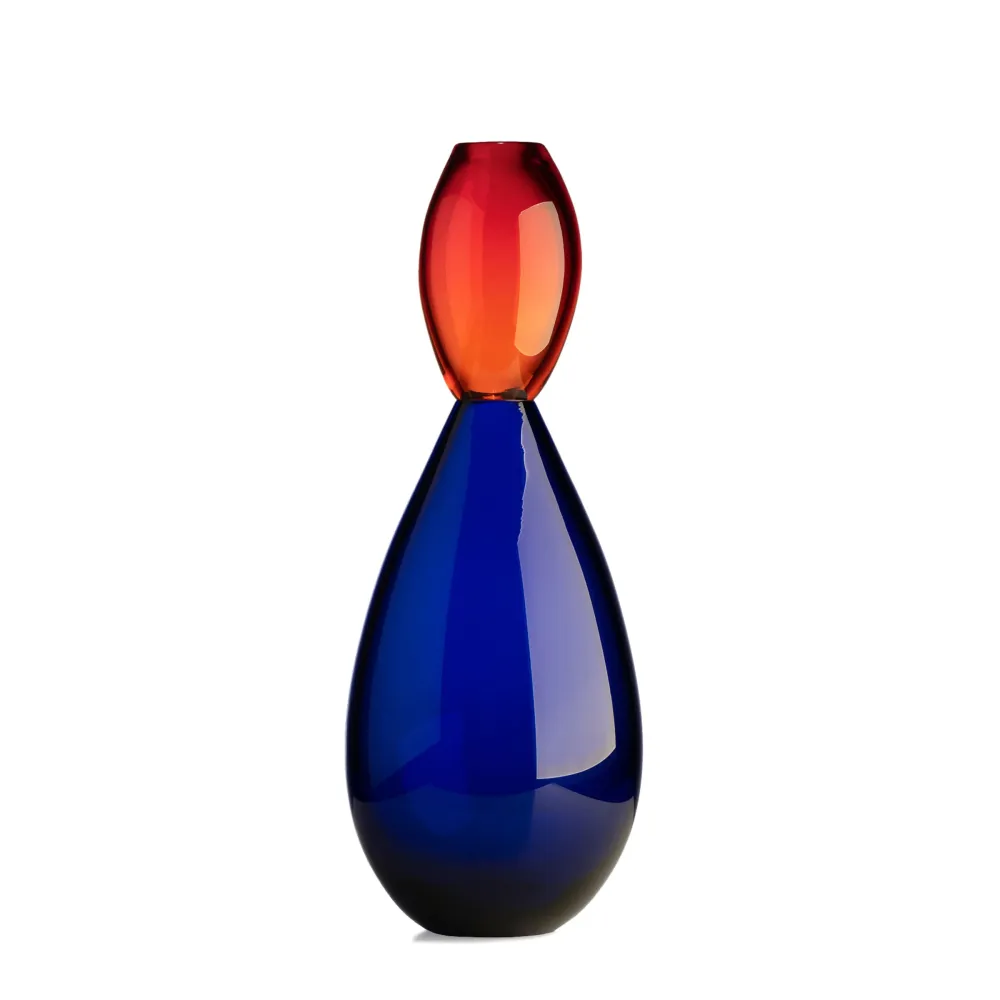 Vase en verre de Murano KING par Karim Rashid pour Purho