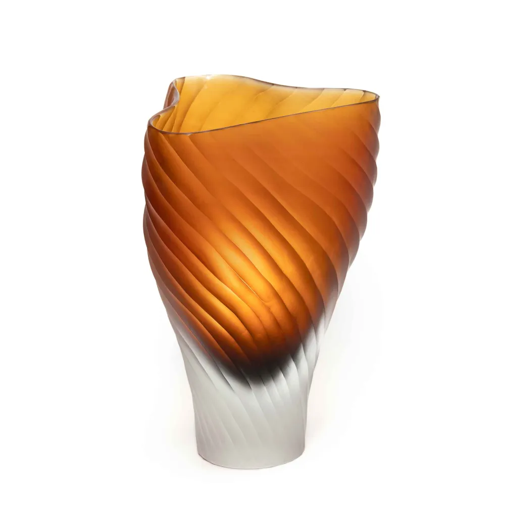 Vase en verre de Murano LAGUNA MASCARETA par Ludovica + Roberto Palomba pour Purho