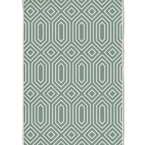 Le Mia Kilim Double Face Vert 120x80 cm Selected Products - 871