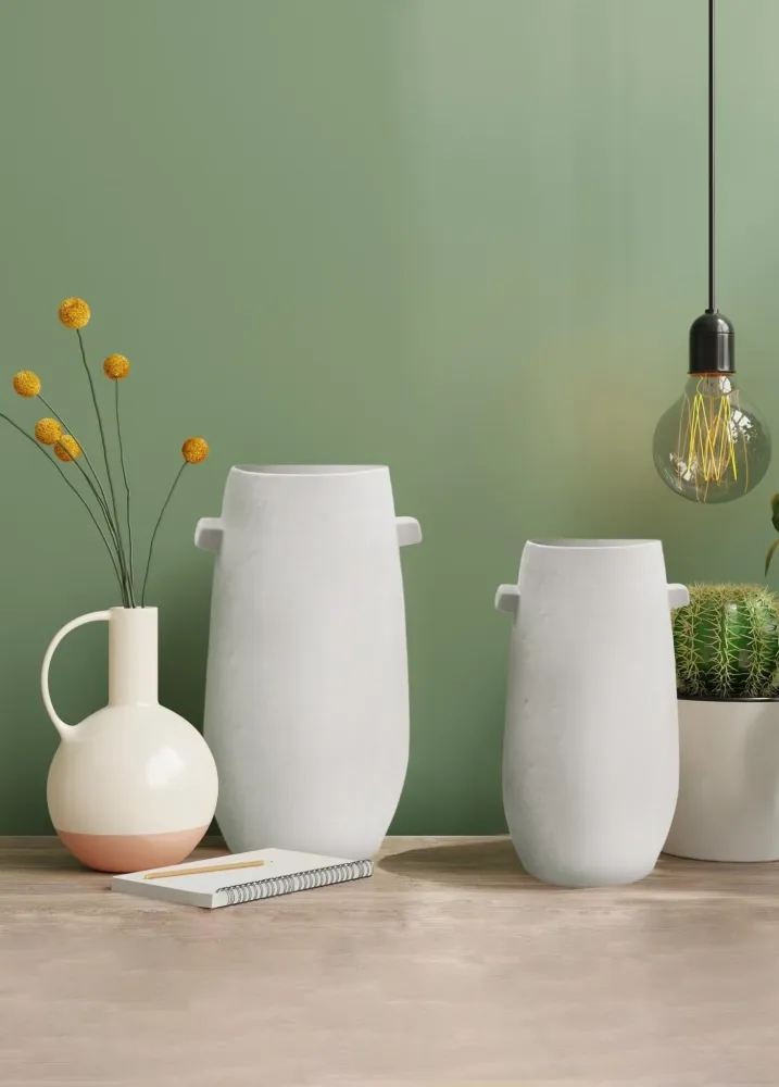 Le vase décoratif Mia Pure 16x15x32 cm Selected Products - 871