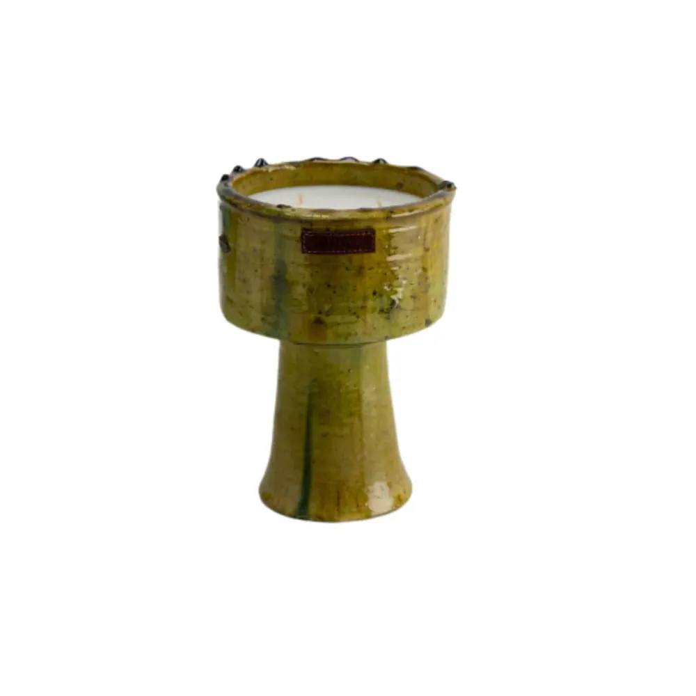 Bougie Coupe Tamegrout - Fleur d'Oranger Jaune Sélectionné par Fleux