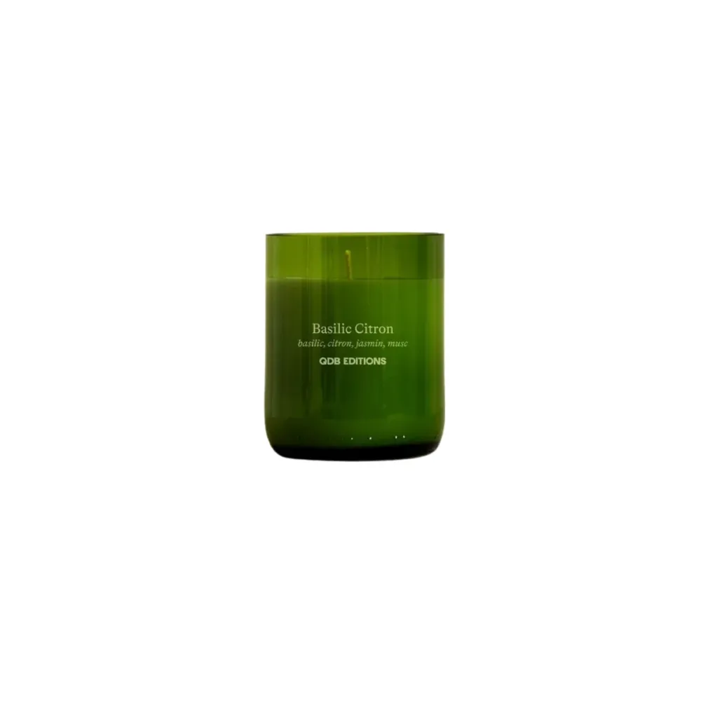 Bougie parfumée - Basilic Citron Sélectionné par Fleux