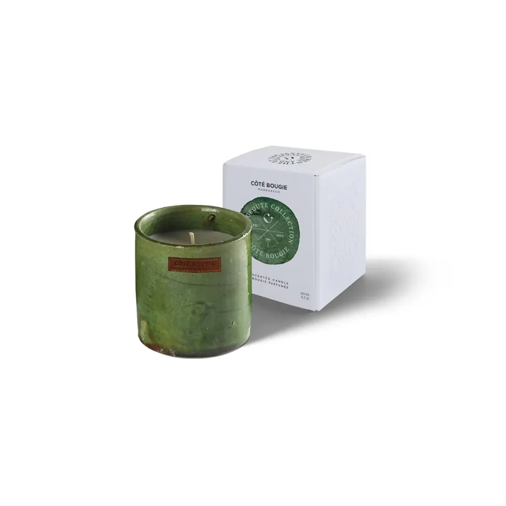 Bougie Tamegroute Menthe et Thé Vert Sélectionné par Fleux