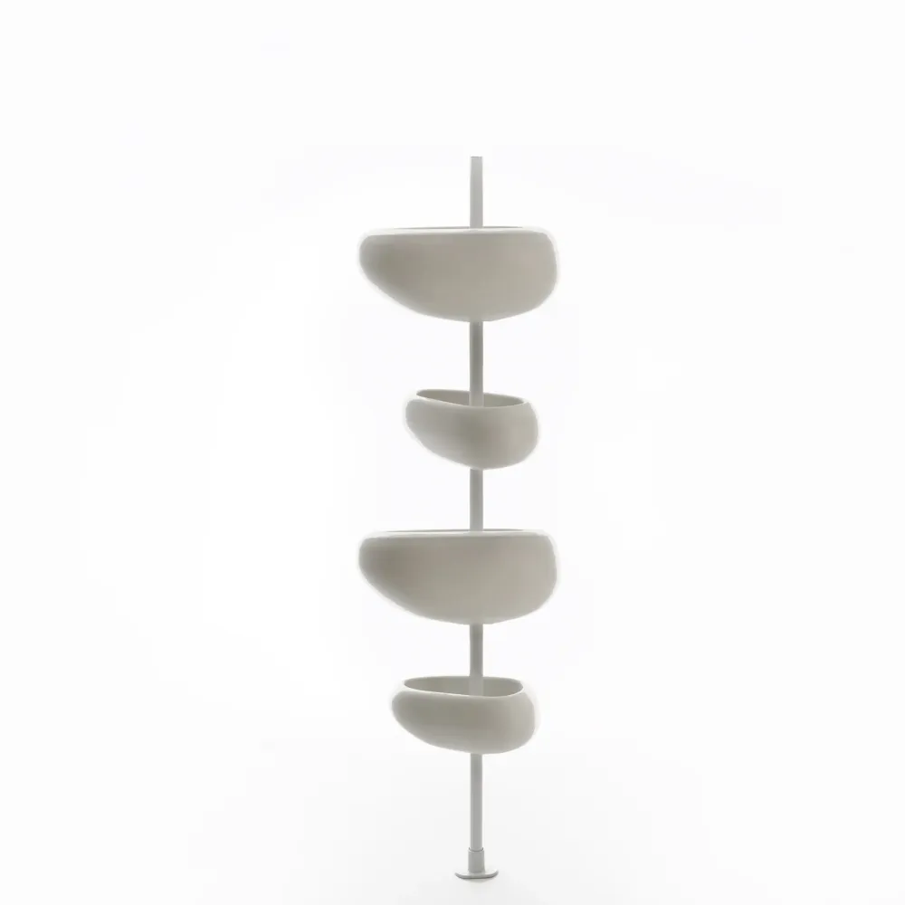 Vases muraux verticaux d'extérieur GREENPILLS par ZPZ Partners pour Serralunga