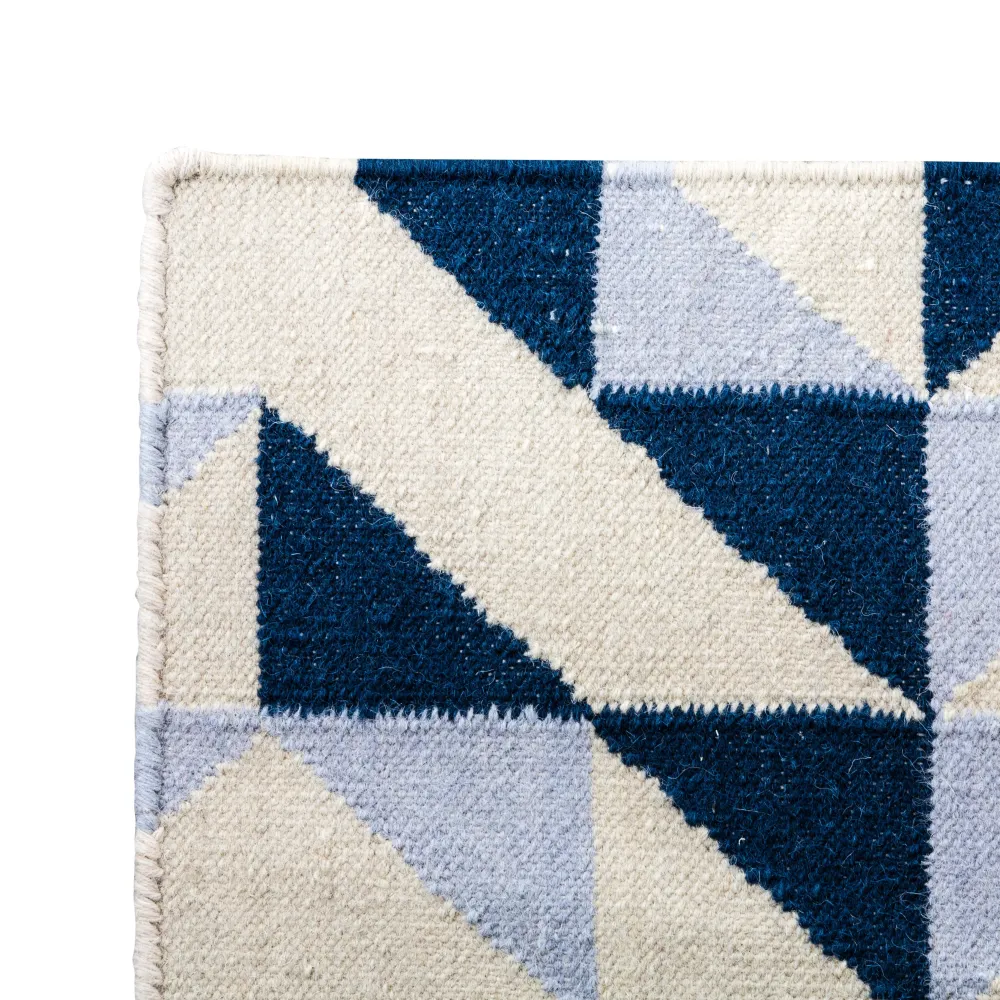 Tapis - Barbade - Naturel/Bleu Clair/Bleu Foncé - 200 x 300 cm