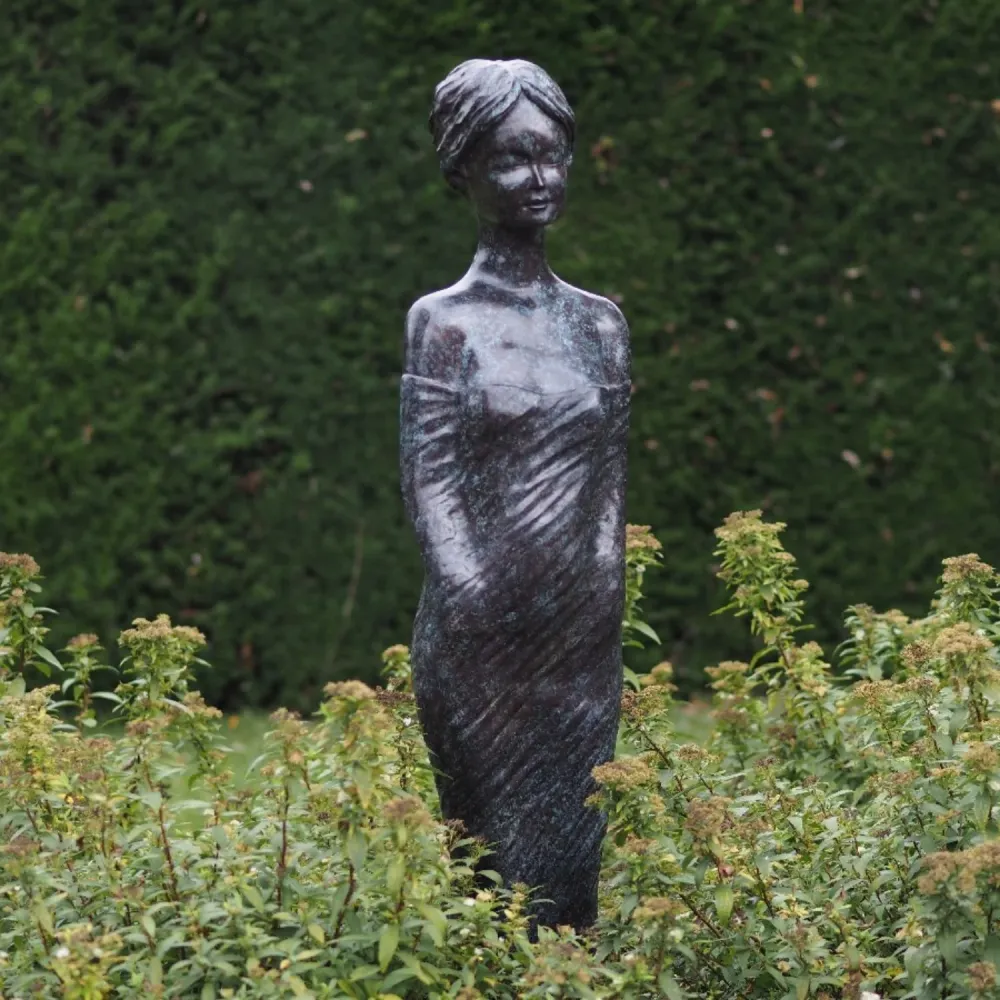 Statue en bronze Femme moderne 138x30x28cm (HxLxL) Thermobrass