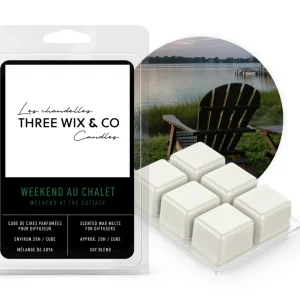 Cube De Cires Parfumées Pour Diffuseur Weekend Au Chalet Three Wix & Co.