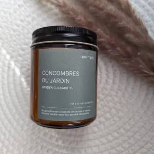 Chandelle de soja | Concombres du jardin | UpSimply
