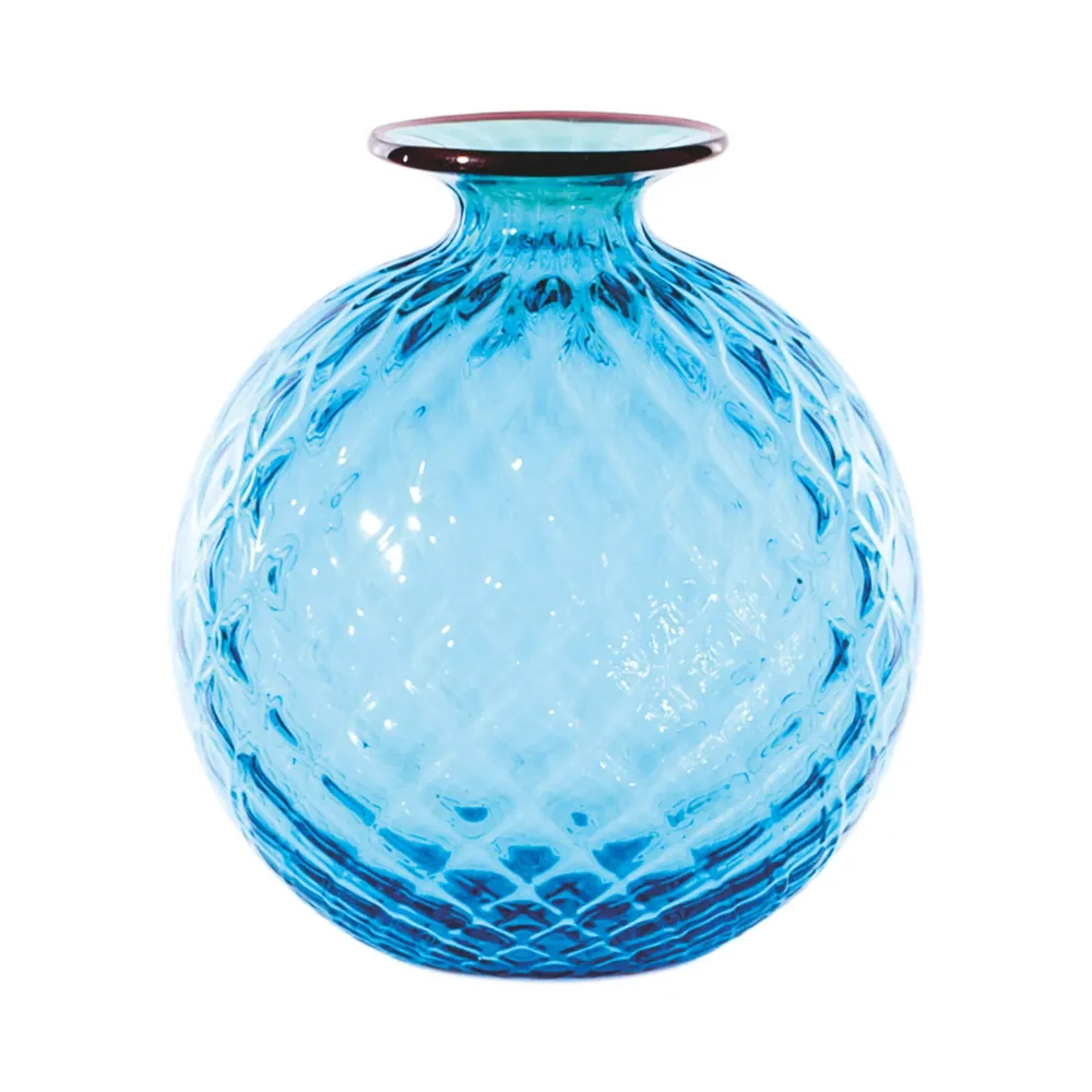 Vase en verre de Murano MONOFIORE BALLOTON par Venini